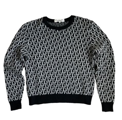 dior monogram knit